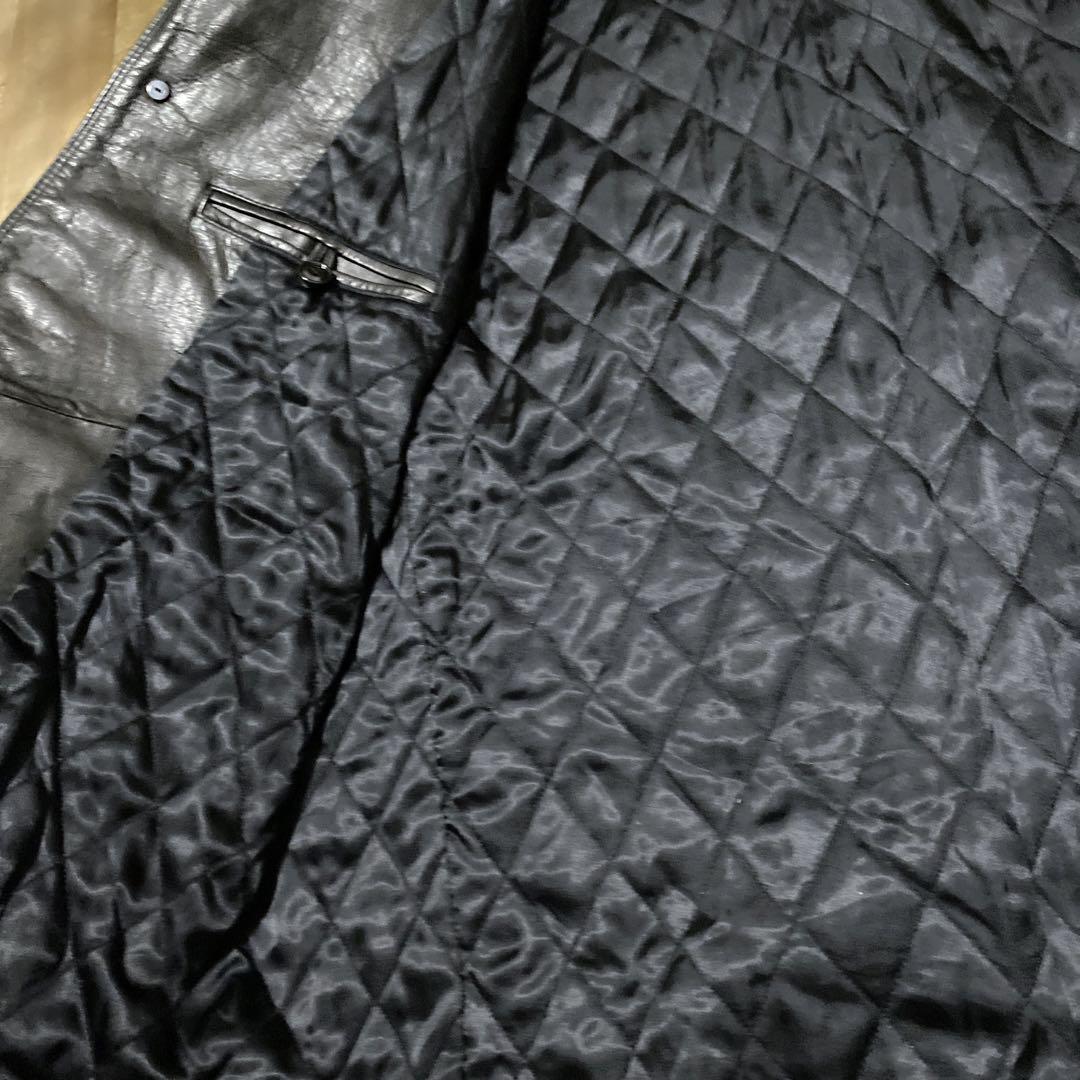 90S Old Gap Leather Car Court Nomura Wearing Jacket XL Men's 90S Old Gap Leather Car Court Nomura Wearing Jacket XL Men's