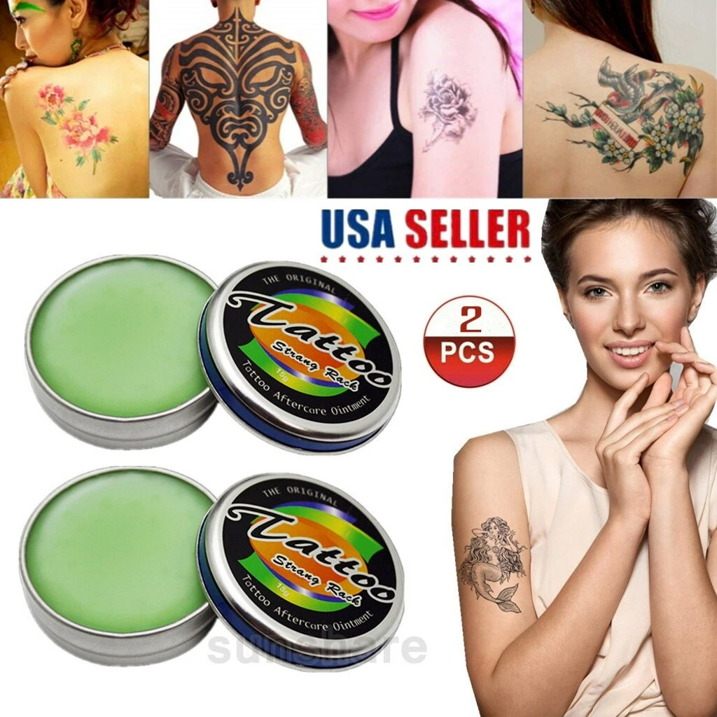 2~Tattoo Balm Aftercare Cream Tattoo Lotion Color Enhancement Brightener Refresh