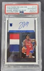 2020-21 Panini One and One Rookie Jersey Auto Blue Tyrese Maxey /49 AUTO 10
