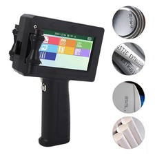⁺Inkjet Label Printer 12.7mm Production Date Time Batch Number Handheld Inkjet