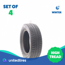 Set Of 4 Used 19565r15 Bridgestone Blizzak Ws90 Studless - 8.5-1032 1976y