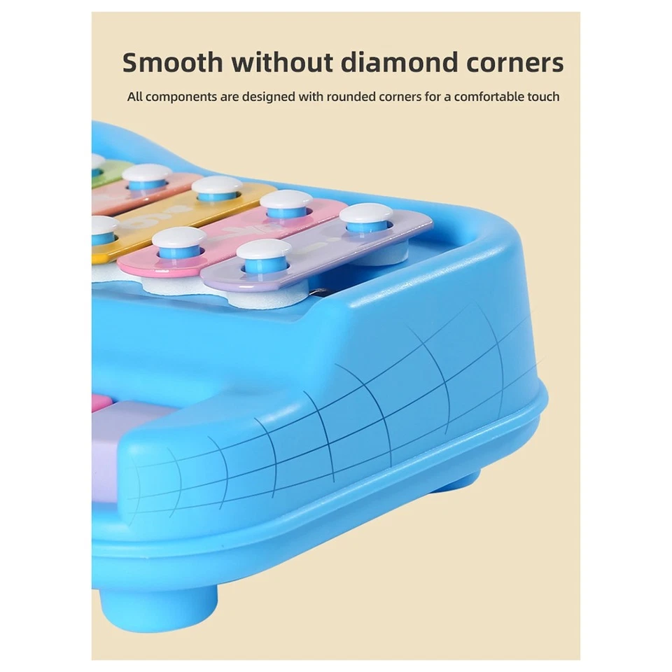 Children'S Piano Toys Eight Tone Hand Percussion Instruments Fun Music7022 - Bild 2 von 4