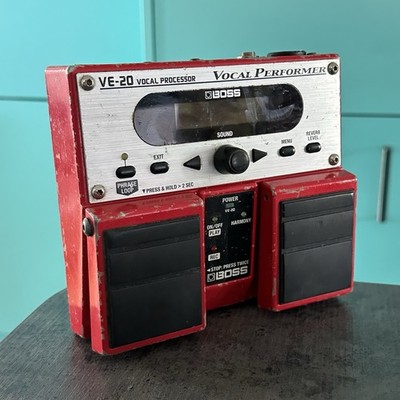 Boss VE-20 Vocal Performer Prozessor Harmonien, Delays, Reverbs Effektpedal