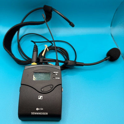 SENNHEISER EWG4 SK 100 G4 516-558 MHZ W/HEAD BAND MIC ME 3