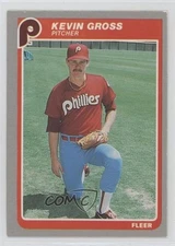 1985 Fleer Kevin Gross #252 0c4