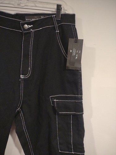 WXYZ Logan Relaxed Cargo Loose Fit Hose ~ Herren 34x29 - Bild 3 von 14