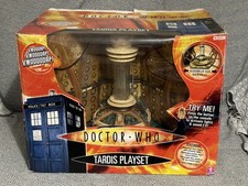 Doctor Who 10th Doctor TARDIS Electronic Playset 5.5" scale SEALED (2006)