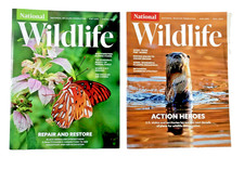 National Wildlife Magazines Lot of 2 Spring & Fall 2025-Brand New FREE SHIPPING