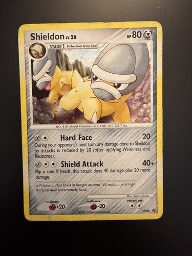 Pokémon TCG - Shieldon DP08 Diamond & Pearl Black Star Promo Holo