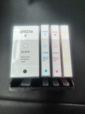 923XL 923e Ink Cartridges Combo 4-Pack for OfficeJet Pro 8120 8130 with Chip