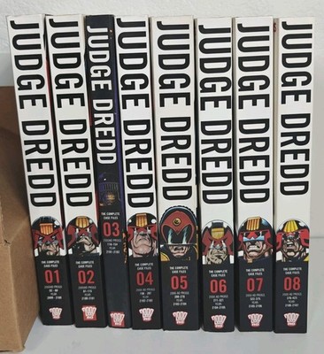 Judge Dredd Complete Collection Lot