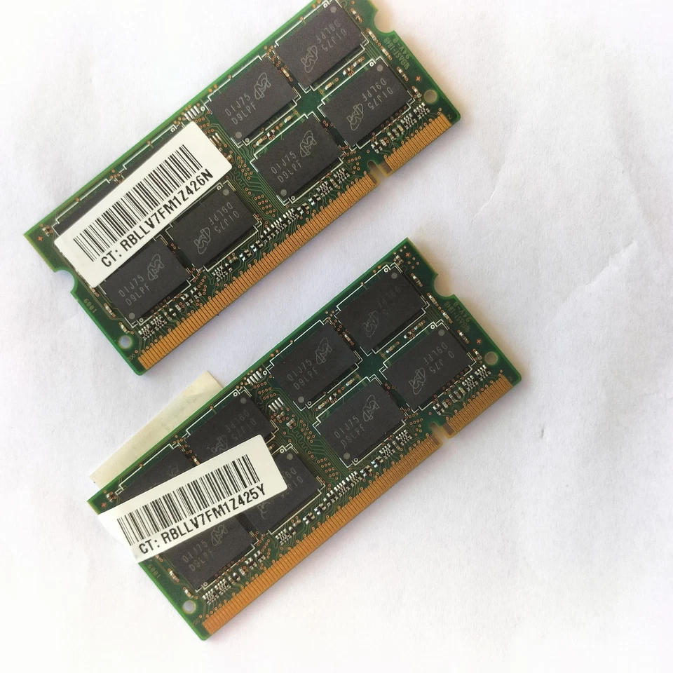 Ram Notebook DDR2 4GB (2X2GB) 800MHZ PC-6400S MICRON MT16HTF25664HZ-800J1 - Imagen 4 de 4