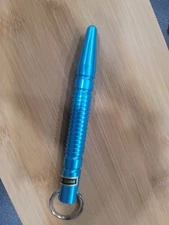 Kubaton FULL SIZE Heavy Duty Aircraft Aluminum BLUE.  Orignal Design Firm GRIP