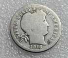 1916 S Barber Dime US 90% Silver America #128