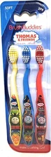 Thomas the Train & Friends Soft Toothbrushes 3 Pack Brush Buddies