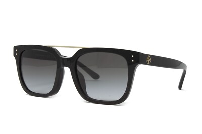 Tory Burch Sunglasses TY7166U 13268G Black 52mm Square  display picture 1