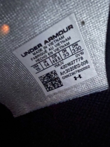 Under Armour Mens UA Curry 6 Thank You Oakland Black/Yellow 3020612-006 Size 15 - 第 10/10 張圖片