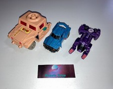 Lot 3 Jouets Voiture/Robot Type Transformer Sans Marque Loose