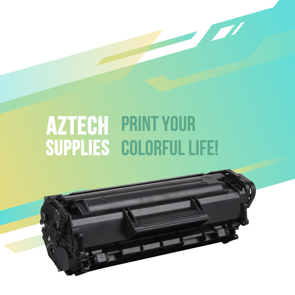 HP 12A Black (Q2612A) Compatible Toner Cartridge 4-Pack