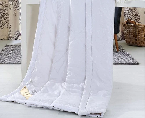 Hot 100% Silk Comforter Mulberry Silk Filled Comforter Silk Duvet Quilt Blanket - Picture 7 of 16
