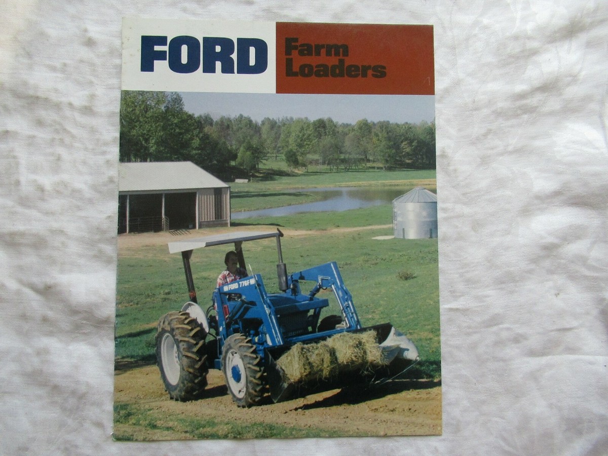 Ford tractors series 32 - 52 hp farm loaders brochure | eBay
