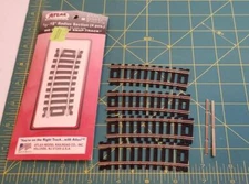 Atlas HO 835 1/3 18" Radius Section 4pc NICKEL SILVER Track