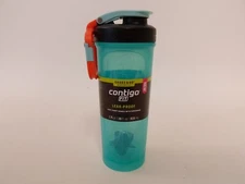 Contigo Fit Shake & Go 2.0 Shaker Bottle  Bubble Tea  28 fl oz. Snap Top Mixer