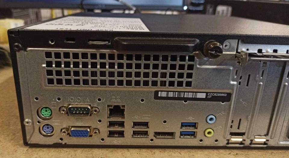 HP ProDesk 400 G3 SFF - i5-6500 3.2GHz - 4GB RAM - POWER CABLE (OFFERS WELCOME) - Image 3 of 4
