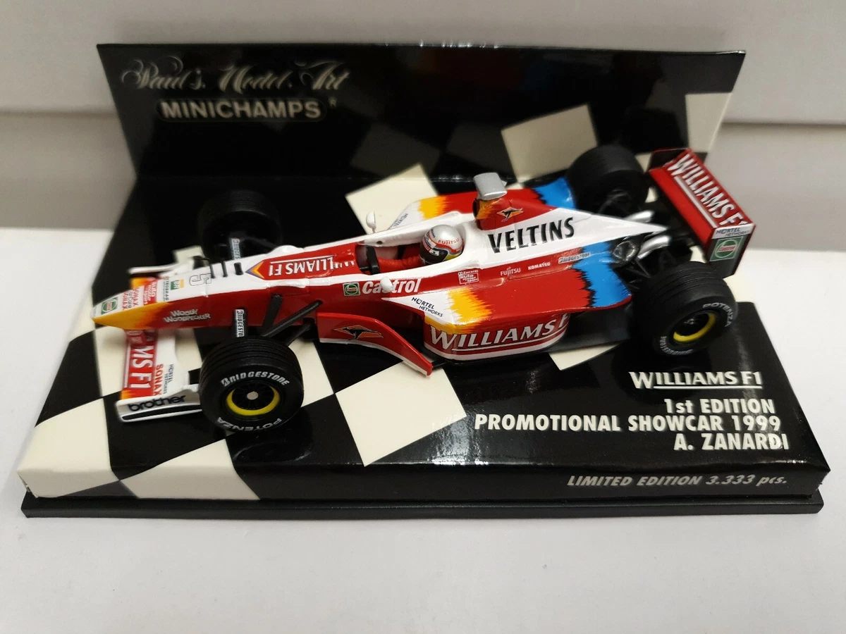 MINICHAMPS Williams Diecast Formula 1 Cars 1999 Vehicle Year for