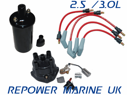 Kit D'allumage Rénovation Pour Mercruiser & OMC – 2.5L, 3.0L – Delco – Neuf
