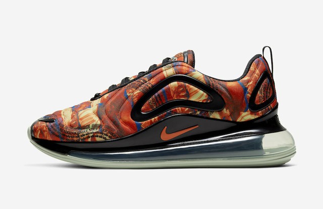 nike air max 720 black multicolor