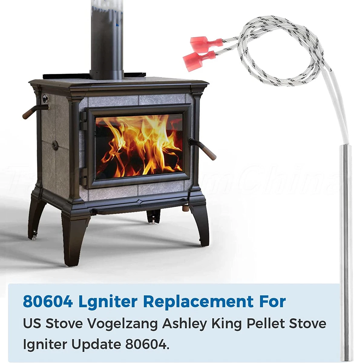 1Pc Pellet Stove Igniter Update 80604 for US Stove Vogelzang Ashley King  AP5710 | eBay