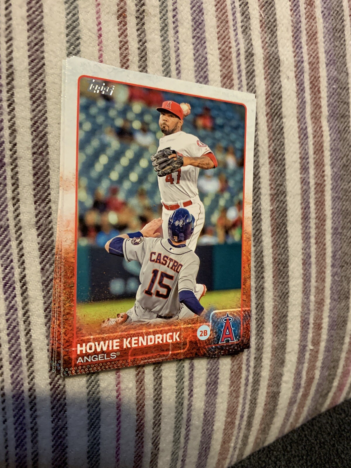2015 Topps Series 1 Howie Kendrick #161 Los Angeles Angels 