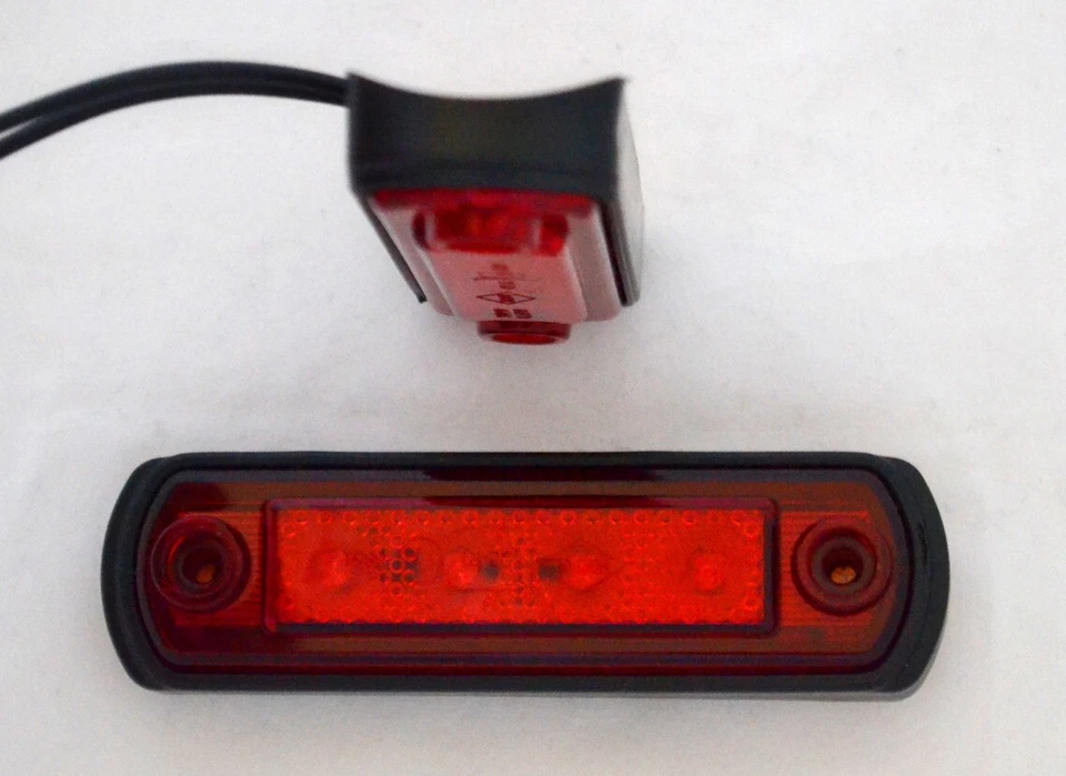 Lámparas De Marcador Trasero LED TOP 4 Para Camión Chasis MAN DAF 12V 24V - Imagen 4 de 4