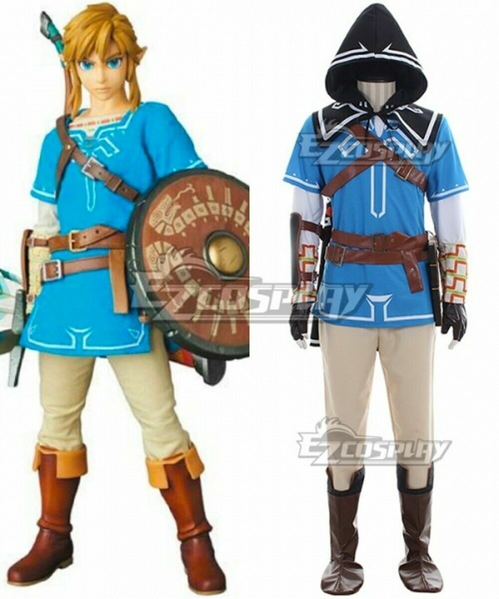 The Legend of Zelda: Breath of the Wild Link Cosplay Costume – Gcosplay