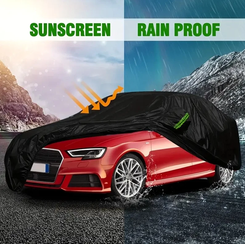 For CHEVROLET AVEO Full Car Cover Waterproof Dustproof All Weather Protection US - Image 4 of 4