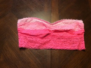 pink bralette top