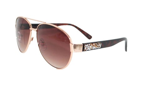 Juicy Couture JU 603/S NQ 0YL3 Brown Crystal Square 