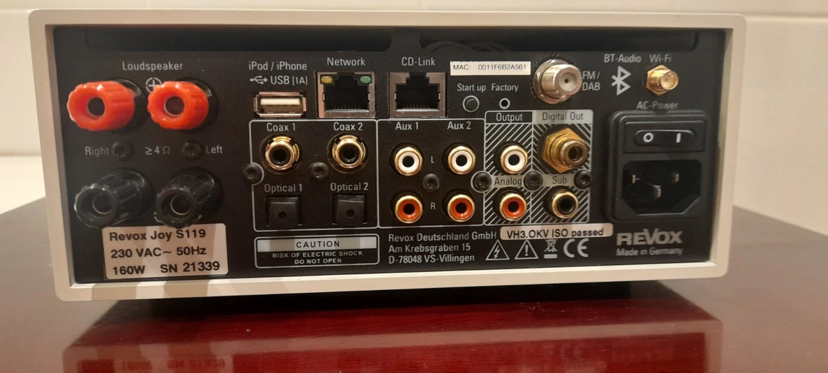 REVOX JOY S119 MkII blanco en perfecto estado