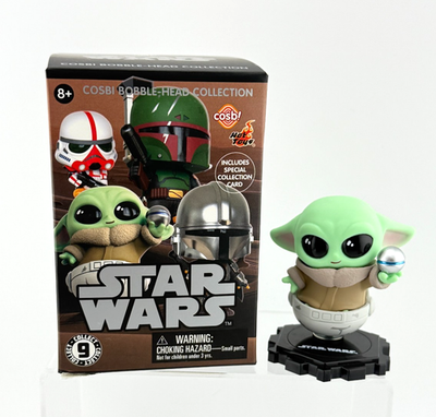 Star Wars Cosbi Bobble Head Series Hot Toys 3-Inch GROGU Mini