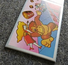 Donkey Kong Famicom Nintendo Near Mint Menko Card Super Mario Bros. Japan
