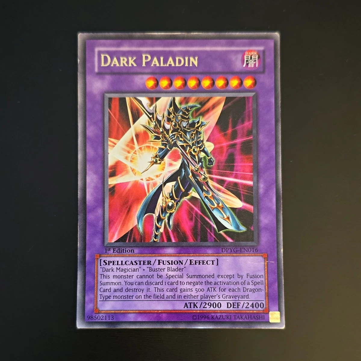 Dark Paladin Yu-Gi-Oh! TCG Ultra Rare Individual Collectible Card