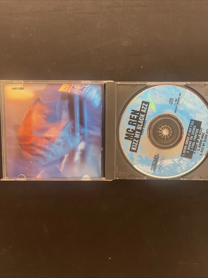 MC REN - Kizz My Black Azz CD EP N.W.A. Eazy E Dre 1992 Priority Kiss Ass. Rare - Image 2 of 4