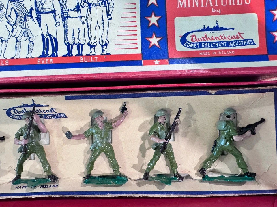Authenticast: Boxed Set - British Infantry, WW2. c1950s. Rare - Image 2 of 4