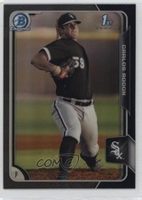 2015 Bowman Chrome Prospects Asia Exclusive Black Refractor Carlos Rodon 4n0