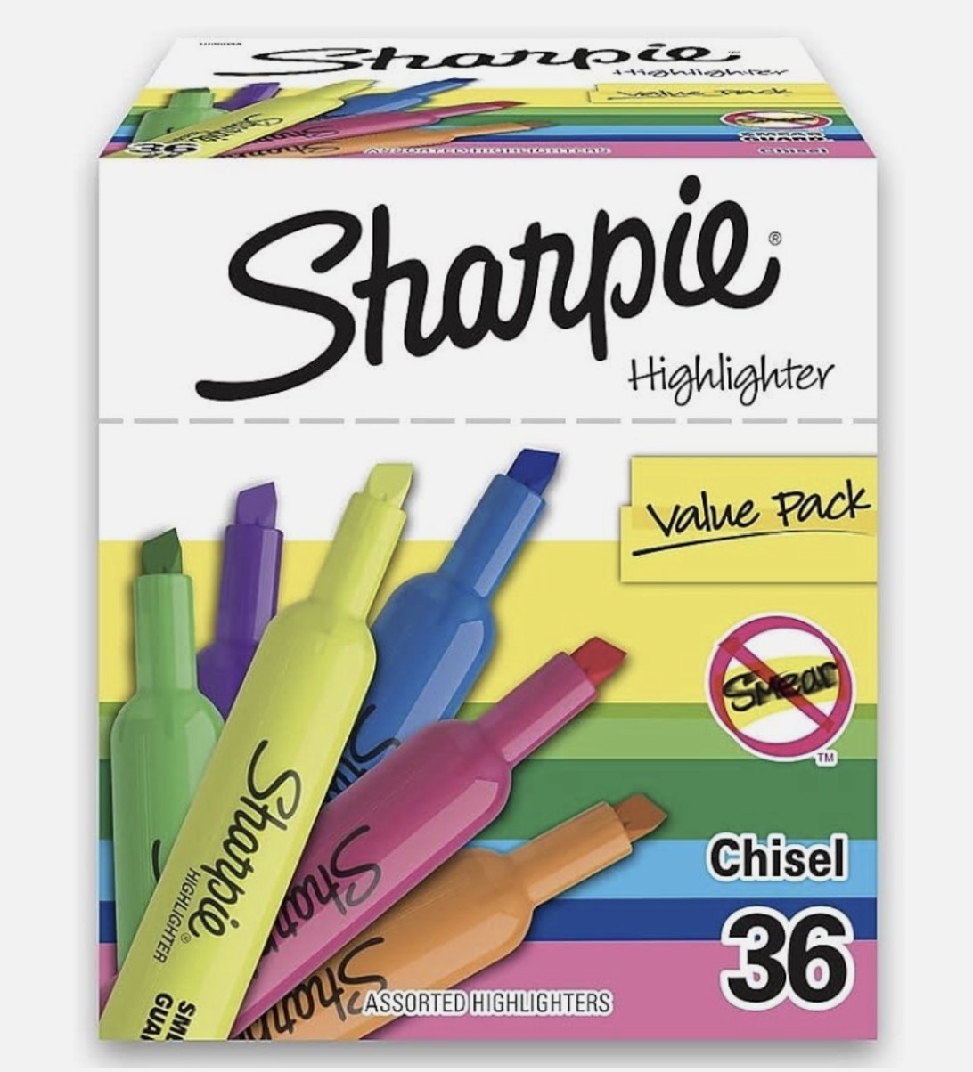 S Markers Assorted Colors 36ct New