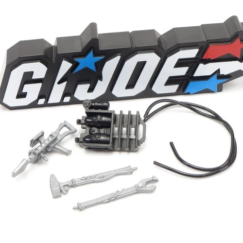 Techno-Viper Vintage 1987 GI Joe ARAH Figure Accessories Lot