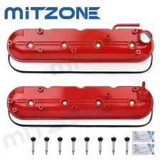 2PCS Valve Cover Set for Chevy Corvette Silverado GMC Sierra Cadillac 09-20 V8🚗