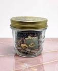 Mystery Jewelry 33pc Jar Vintage Modern Gold Filled Vermeil Costume Fashion Lot