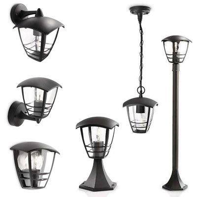 Außenleuchte Philips Massive myGarden Creek Schwarz Standleuchte Wandleuchte